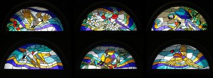 витражи Лектория Ленинградского зоопарка