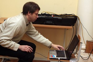 к выступлению готовится Виталий Горшков